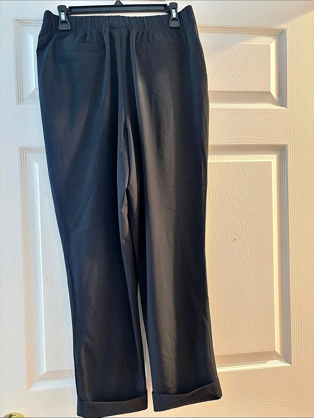 VARLEY Alana Slim Tapered Cuff Pant 27" Black - Picture 3 of 3